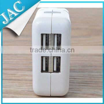 US Plug Wall Charger 4 USB Ports Charging Adapter for Travel Home US PLUG