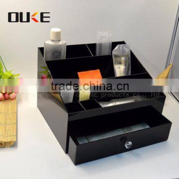 hot selling new design with drawer acrylic makeup box