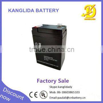 6v5ahseald lead acid battery ,5ah maintenance free battery