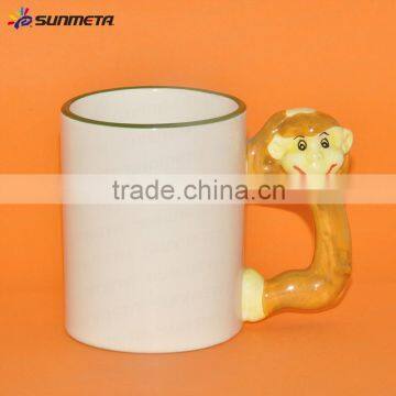 11oz Animal Printed Promotional Ceramic White Sublimation Mug Factory Wholesale photo-2