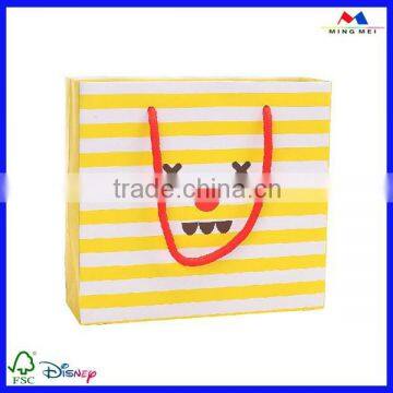 Paper Material and Accept Custom Order packaging gift bag