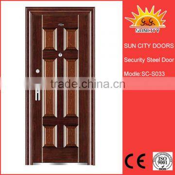 SC-S033 Wholesale china products overhead sliding door,security door steel door