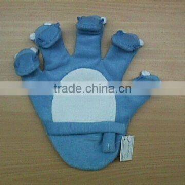 Lovely Bathing Animal Hand Glove Puppet for Kid photo-3