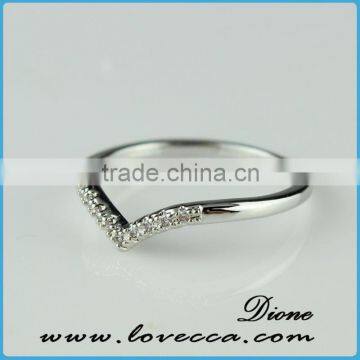 2015 fashion jewelry ring!latest weddingring design !micro pave diamond setting ring-925 customized silver ring