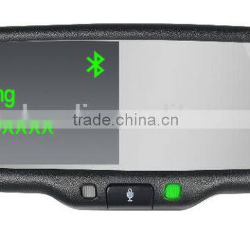 New Design 4.3 Inch High Brightness Rearview Mirror Monitor With Built-in Bluetooth Speaker With Special Brackets for Every Car photo-2