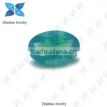 zhanhao brand oval loose lab created nano gems