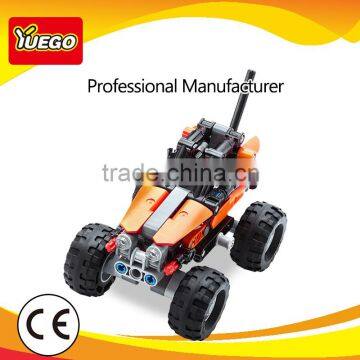 Child Puzzle Plastic Building Blocks Kid Toy X-Mountain ATV photo-4