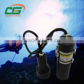 New style waterproof aluminum led diving flashlight