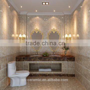 2016 European Classic bathroom design 300x600mm new bathroom design