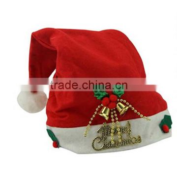 Xmas Custom Boonie Carnival Fleece Red Child Party Top Santa Hat