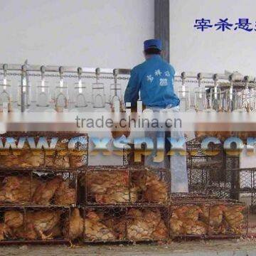 Chicken conveying line/ chicken plucking machine