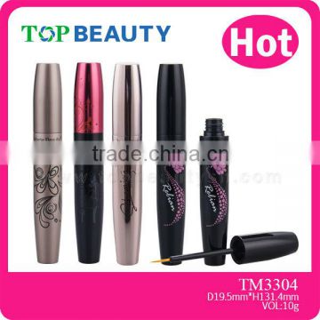 TM3304- Hot Selling Round Cosmetic Aluminum Mascara Tubes