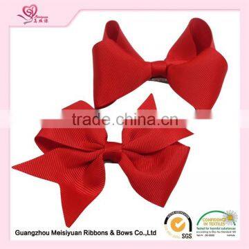 Two Color Mix Pinwheel Children Hair Bows Headband Girl Hair Bow Baby Headwear With Clip photo-4