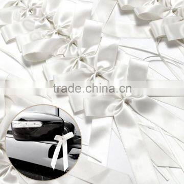 Wedding Chair Bowknots Ribbon Bows Cars Decorations Ribbon Bows Wedding Appliques