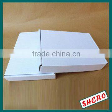White Corugated Paper Garment Box For Suit