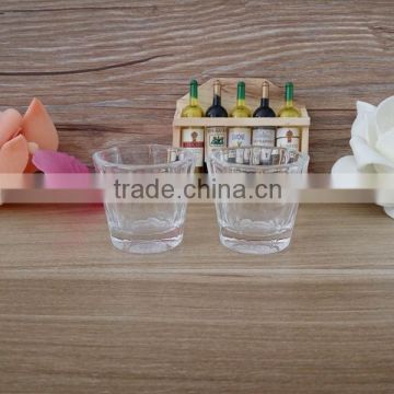 Hot mini 3oz transparent shot glass with 15ml capacity