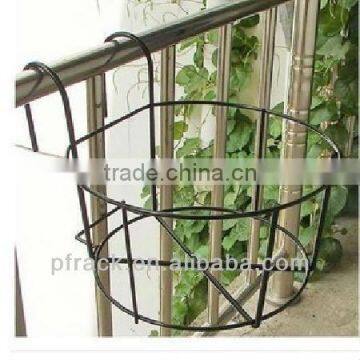 Hanging flower rack