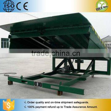 8 ton Electric stationary hydraulic dock leveler,dock levelers