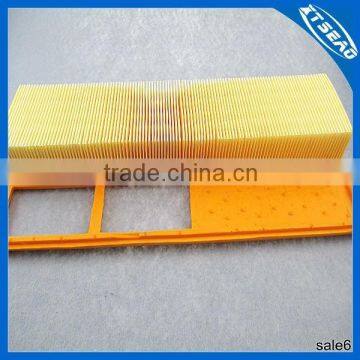 yellow paper air filter