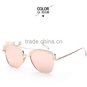 2016 Metal Dazzling Color Wholesale New Sunglasses