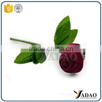 branch handle velvet rose jewelry boxes ring packaging