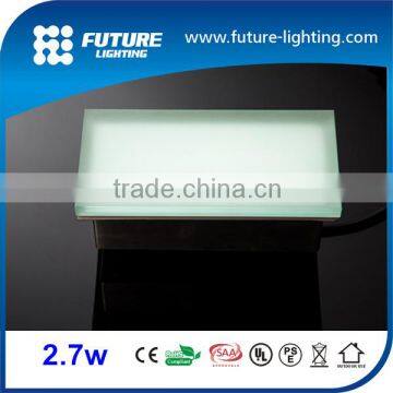 3 years warranty outdoor IP67 24v led brick paver light