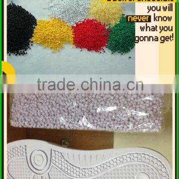 pvc virgin granulate/pvc shoe material popular sale