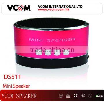 Best Selling Fashion Pink Portable Speaker 2013