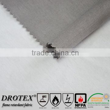 Industrial and Home laundry ATPV 9.6cal arc protective twill fabric for lightweight shirt