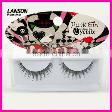 human hair false eyelashes xh-09#