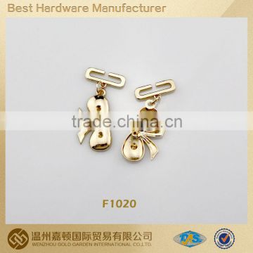 F1020 new design Garment accessory metal hang tag