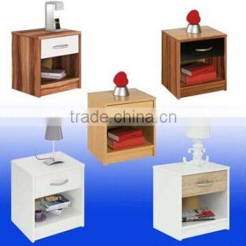 2016 nuoyaxin 0012 modern bedroom furniture classical modern night stand in wood/bedside table for sale