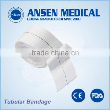 10 Lenth Medical Polyester and Spandex Compress Tubular Bandage Tubular Retention Dressing