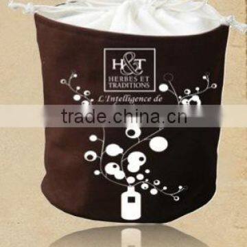 Cotton Cosmetic Case with Drawstring