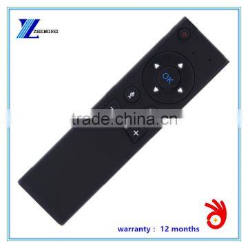 MX6-A Universal Remote Control Wireless Voice 2.4G USB 2.0 Smart Remote Control Air Mouse for Smart TV Android TV Box HTPC Black photo-3