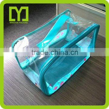 2016 Yiwu hot sale plastic waterproof bag pvc toiletry bag