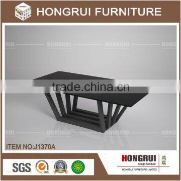 2016 Fashion design coffee table, glass metal stylish coffee table