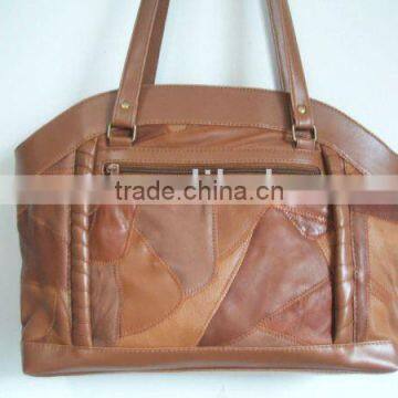 lady's fashion genuine leather handbag