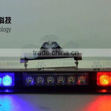 12V Red Blue Led Strobe Light Bar,dash Interior Warning Flashing Light photo-3