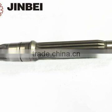 excavator travel motor shaft for excavator final drive gearbox