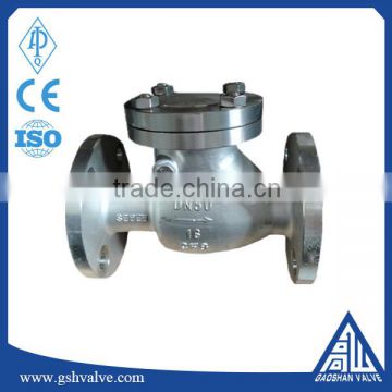 stainless steel flange gas swing check valve