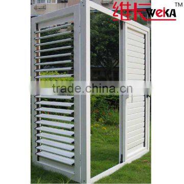 modern quality americanized casement window blinds upvc