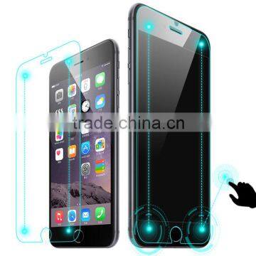 Huyshe Glass Manufacturer Best Screen Guard Smart Touch Tempered Glass Screen Protector For iPhone 6 With back and confirm keys