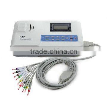 Digital 1-channel Vet Electrocardiograph Veterinary ECG EKG Machine photo-5