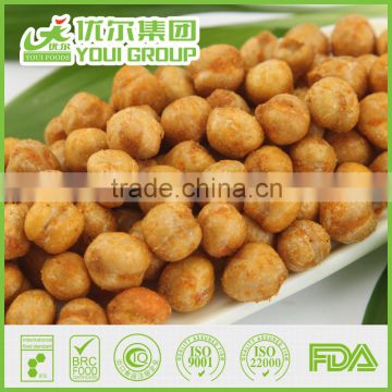 Manufacturer Wholesale High Protein Healthy Snack Spicy Flavor Chickpeas Garbanzo Beans Type Certificated with BRC