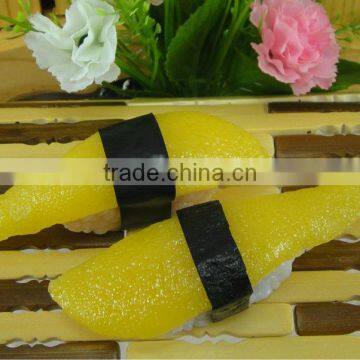 Japan quality fake Sushi food on rice as present gifts/Simulation food for SUSHI