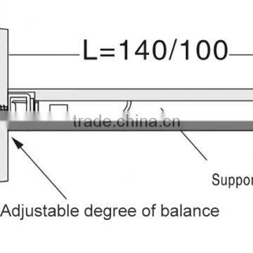 Galvanized Concealed Floating Hidden Shelf Support photo-2