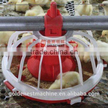 Poultry equipment pan feeder plastic automatic feeder for chicken birds feeding system JCJ01-OP02