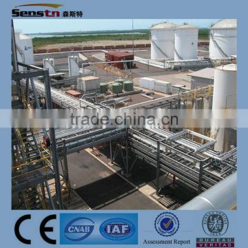 Waste plastic used tyres recycling plant to fuel oil