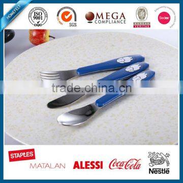 New Products Stainless Steel Cute 3PCS Cutlery Set